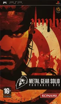 Metal Gear Solid - Portable Ops (EU) box cover front